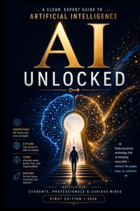 AI Unlocked: A Clear, Expert Guide to Artificial Intelligence cover