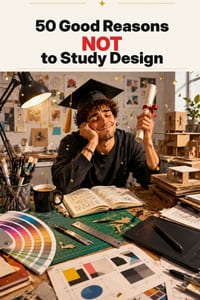 50 Good Reasons NOT to Study Design cover