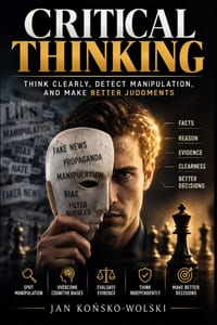 Critical Thinking: Think Clearly, Detect Manipulation, and Make Better Judgments cover