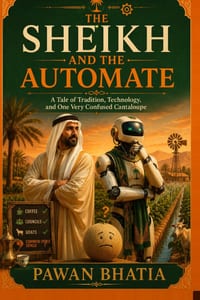 The Sheikh and the Automate: A Tale of Tradition, Technology, and One Very Confused Cantaloupe cover
