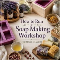 How to Run a Soap Making Workshop: The Ultimate Guide to Hosting Safe, Profitable, and Fun Melt-and-Pour Classes from Home cover