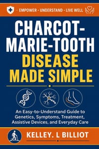 Charcot-Marie-Tooth Disease Made Simple: An Easy-to-Understand Guide to Genetics, Symptoms, Treatment, Assistive Devices, and Everyday Care cover
