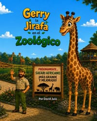 Gerry la Jirafa en el Zoologico: Zoologico divertida historia para siglos tres a ocho cover