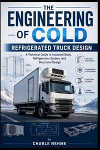 THE ENGINEERING OF COLD Refrigerated Truck Design: A Technical Guide to Insulated Body, Refrigeration System, and Structural Design cover