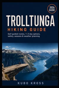 Trolltunga Hiking Guide: Self-guided routes, 1-2 day options, safety, seasons & weather planning cover