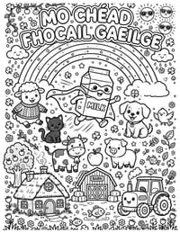 My First Words - Mo Chéad Fhocail Gaeilge: As Gaeilge cover