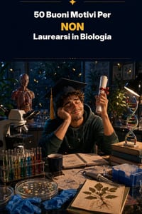 50 Buoni Motivi Per NON Laurearsi in Biologia cover