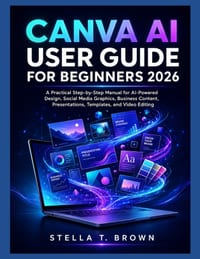 Canva AI User Guide for Beginners 2026: A Practical Step-by-Step Manual for AI-Powered Design, Social Media Graphics, Business Content, Presentations, cover