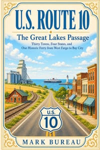 U.S. Route 10 - The Great Lakes Passage: Thirty Towns, Four States, and One Historic Ferry from West Fargo to Bay City cover