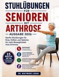 Stuhlübungen Für Senioren Mit Arthrose - Ausgabe 2026: Sanfte Sitzübungen für Knie, Hüften und Gelenke für mehr Beweglichkeit trotz Arthrose cover