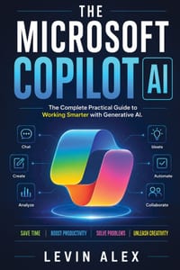 The Microsoft Copilot AI: The Complete Practical Guide to Working Smarter with Generative AI cover