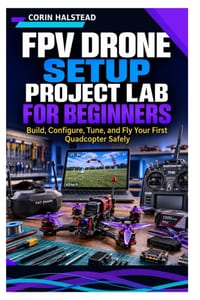 FPV Drone Setup Project Lab for Beginners: Build, Configure, Tune, and Fly Your First Quadcopter Safely cover
