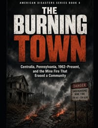 The Burning Town: Centralia, Pennsylvania, 1962-Present, and the Mine Fire That Erased a Community Series Name: American Disasters Series Number: Book cover