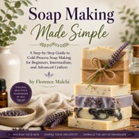 Soap Making Made Simple: A Step-by-Step Guide to Cold-Process Soap Making for Beginners, Intermediate, and Advanced Crafters cover