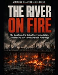 The River on Fire: The Cuyahoga, the Birth of Environmentalism, and the Law That Saved American Waterways Series Name: American Disasters Series Numbe cover