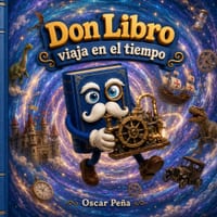 Don Libro viaja en el tiempo cover
