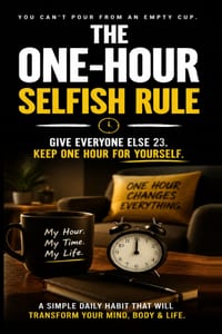 The One-Hour Selfish Rule: Give Everyone Else 23. Keep One Hour for Yourself. cover