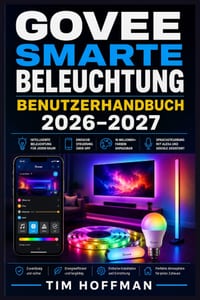 Govee Smarte Beleuchtung Benutzerhandbuch 2026-2027: Einrichtung, Farbwechsel und Praktische Tipps für Zuhause cover