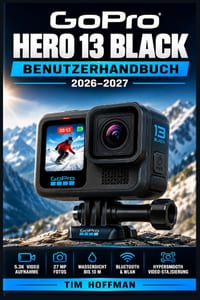 GoPro Hero 13 Black Benutzerhandbuch 2026-2027: Alle Funktionen meistern, beeindruckende Aufnahmen erzielen und Störungen einfach beheben cover