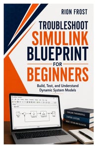 Troubleshoot SIMULINK BLUEPRINT FOR BEGINNERS: Build, Test, and Understand Dynamic System Models cover