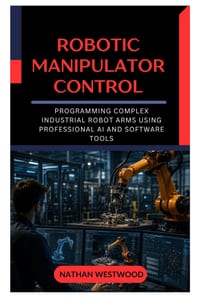 Robotic Manipulator Control: Programming Complex Industrial Robot Arms Using Professional AI and Software Tools cover