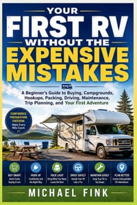 Your First RV Without the Expensive Mistakes: A Beginner's Guide to Buying, Campgrounds, Hookups, Packing, Driving, Maintenance, Trip Planning, and Yo cover