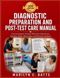 Diagnostic Preparation and Post-Test Care Manual: Consent Support, Fasting, Medication Adjustments, Specimen Needs, Observation, and Discharge Guidanc cover
