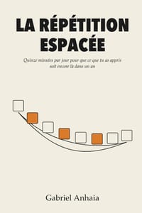 La Répétition Espacée: Quinze minutes par jour pour que ce que tu as appris soit encore là dans un an cover