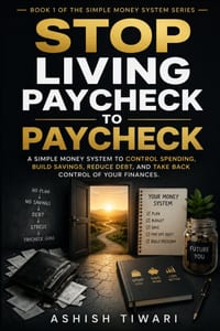 Stop Living Paycheck to Paycheck: A Simple Money System to Control Spending, Build Savings, Reduce Debt, and Take Back Control of Your Finances. cover