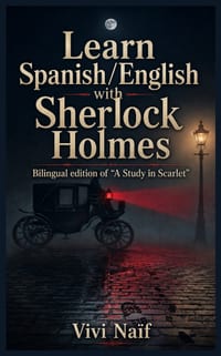 Learn Spanish/English with Sherlock Holmes: Bilingual Edition of A study in Scarlet cover