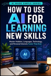 How to Use AI for Learning New Skills: Master Hobbies, Languages, Technology, and Personal Interests Faster than Ever cover