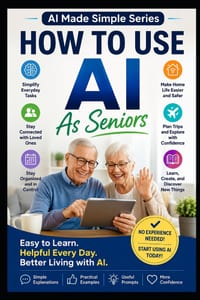 How to Use AI As Seniors cover