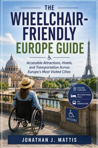 The Wheelchair-Friendly Europe Guide: Accessible Attractions, Hotels, and Transportation Across Europe's Most Visited Cities cover