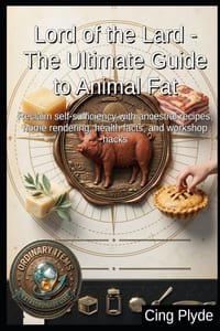 Lord of the Lard - The Ultimate Guide to Animal Fat: Reclaim self-sufficiency with ancestral recipes, home rendering, health facts, and workshop hacks cover