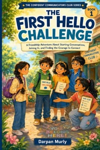 The First Hello Challenge: A Friendship Adventure About Starting Conversations, Joining In and Finding the Courage to Connect cover
