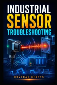Industrial Sensor Troubleshooting: A Practical Guide to Diagnosing Proximity, Photoelectric, Pressure, Temperature, Flow, Level, Encoder, Analog, and cover