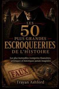 Les 50 Plus Grandes Escroqueries de l'Histoire: Les plus incroyables tromperies financières, artistiques et historiques jamais imaginées cover