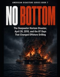 No Bottom: The Deepwater Horizon Disaster, April 20, 2010, and the 87 Days That Changed Offshore Drilling Series Name: American Disasters Series Numbe cover