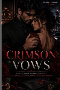 Crimson Vows: A Dark Mafia Romance of Forbidden Love, Dangerous Desire, Family Secrets & Betrayal cover