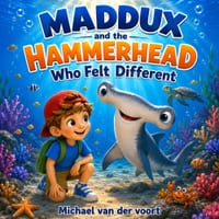 Maddux and the Hammerhead Who Felt Different: Hammerhead Shark Books for Kids - Ocean Animal Adventure Story - Sharks, Sea Life and Being Different - cover