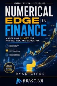 Numerical Edge in Finance: Mastering NumPy for Pricing, Risk, and Simulation cover