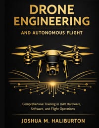 Drone Engineering and Autonomous Flight: Comprehensive Training in UAV Hardware, Software, and Flight Operations cover