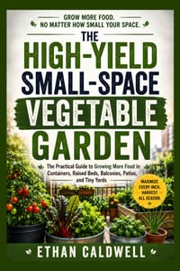 The High-Yield Small-Space Vegetable Garden: The Practical Guide to Growing More Food in Containers, Raised Beds, Balconies, Patios, and Tiny Yards cover