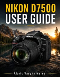Nikon D7500 User Guide: Master Photography and Video Recording with Easy-to-Follow Lessons on Autofocus, Exposure, Shooting Modes, Custom Settings, Le cover
