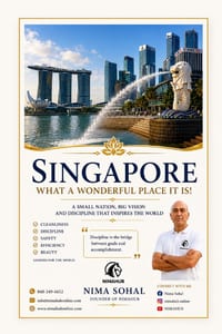 Singapore What a Wonderful Place It Is: A Small Nation Big Vision and Discipline That Inspires the World cover