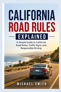 California Road Rules Explained: A Simple Guide to California Road Rules, Traffic Signs, and Responsible Driving cover