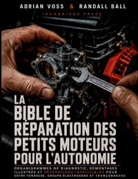 La Bible de Reparation des Petits Moteurs pour l'Autonomie: Organigrammes de diagnostic, demontages illustres et reparations infaillibles pour votre t cover