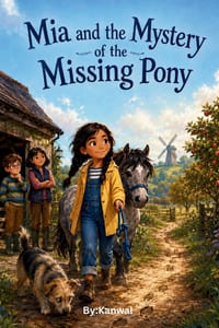 Mia and the Mystery of the Missing Pony: A Fun Chapter Book of Stable Adventures for Girls Ages 6-8 cover