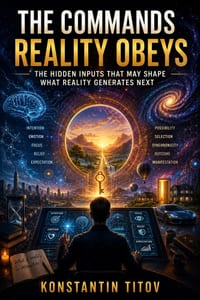 The Commands Reality Obeys: Emotion, Intention, Attention, and the Search for the Hidden Interface of the Universe cover