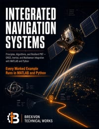 Integrated Navigation Systems: Principles, Algorithms, and Resilient PNT: GNSS, Inertial, and Multisensor Integration with MATLAB and Python cover